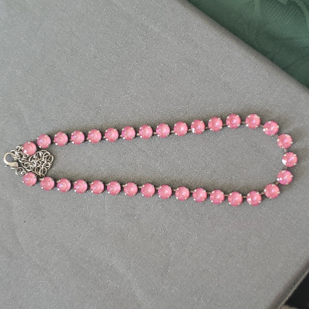Handmade Swarovski crystal choker